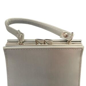 Elegant Silver Mini Bag